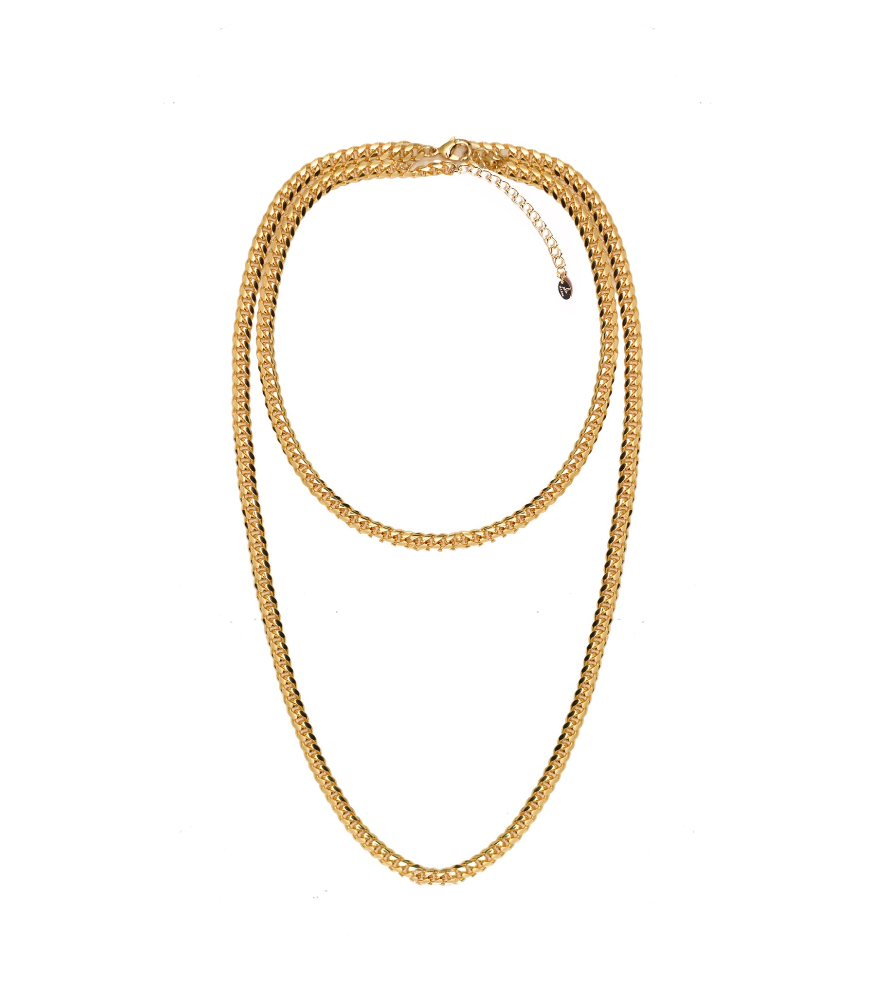 14k Gold Curb Chain Necklace