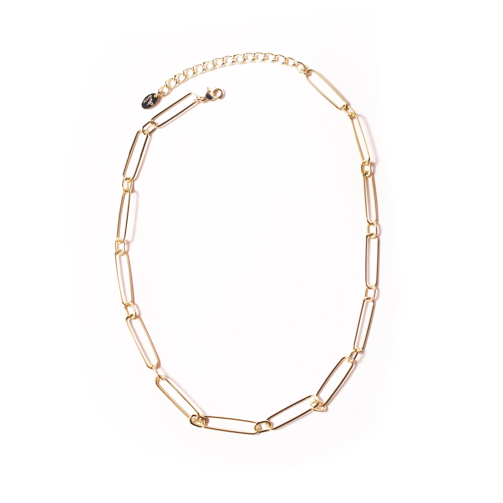 Paperlink Necklace - 14k Gold