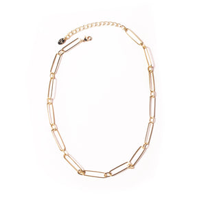 Paperlink Necklace - 14k Gold